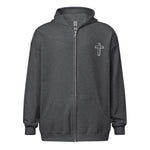 Unisex “Have faith” zip hoodie