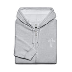 Unisex “Have faith” zip hoodie