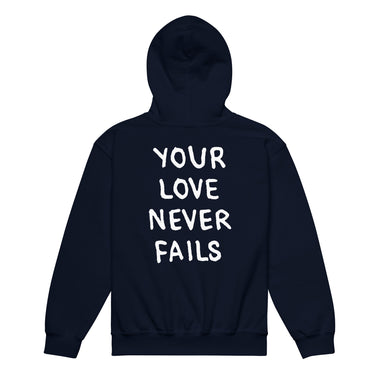 Youth “your Love Never Fails” Hoodie